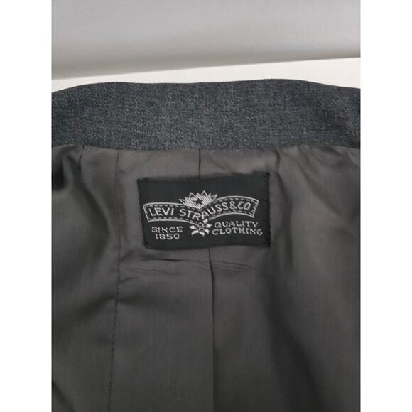 VTG Levi's Women's 12 Bend Over Blazer Jacket Two-Button Business Coat GorpCore - Picture 3 of 10